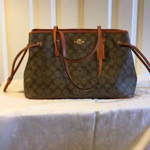 Coach drawstring purse NWT